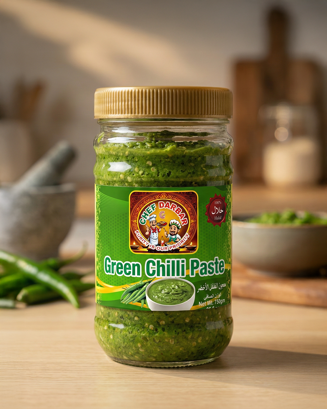 Green Chili Paste – 750g