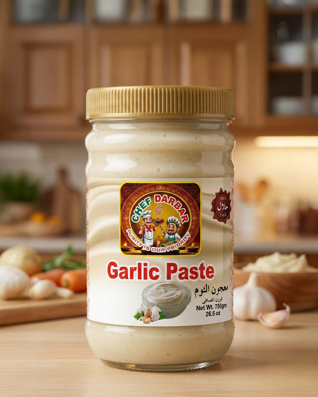 Pure Garlic Paste – 750g